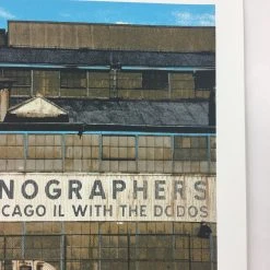 The New Pornographers - 2010 Dan MacAdam Crosshair Poster Chicago, IL Metro