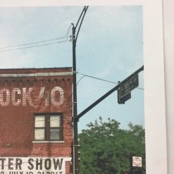 Flatstock 40 - 2013 Dan MacAdam Crosshair Poster Chicago, IL Union Park