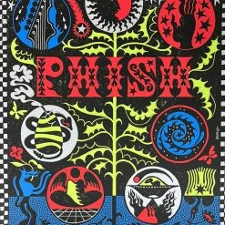 Phish - 2021 Sophy Hollington Poster Nashville, TN Ascend Amp Gig Posters