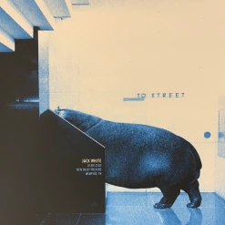 Gig Posters Jack White - 2012 Rob Jones Poster Memphis, TN New Daisy S/N