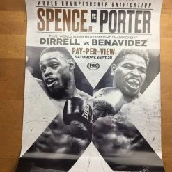 Sold Out Posters Boxing - 2019 Poster Spence Jr. Vs Porter