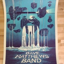 Gig Posters Dave Matthews Band - 2019 Matt Fleming Poster Sioux, SD