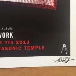 Queens Of The Stone Age - 2013 Kii Arens Poster Brooklyn New York QOTSA 10 Queens Of The Stone Age - 2013 Kii Arens Poster Brooklyn New York QOTSA