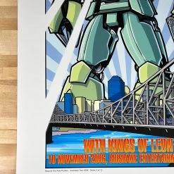 Pearl Jam - 2006 Joe Whyte Poster Brisbane, AUS Kings Of Leon 13 Pearl Jam - 2006 Joe Whyte Poster Brisbane, AUS Kings Of Leon