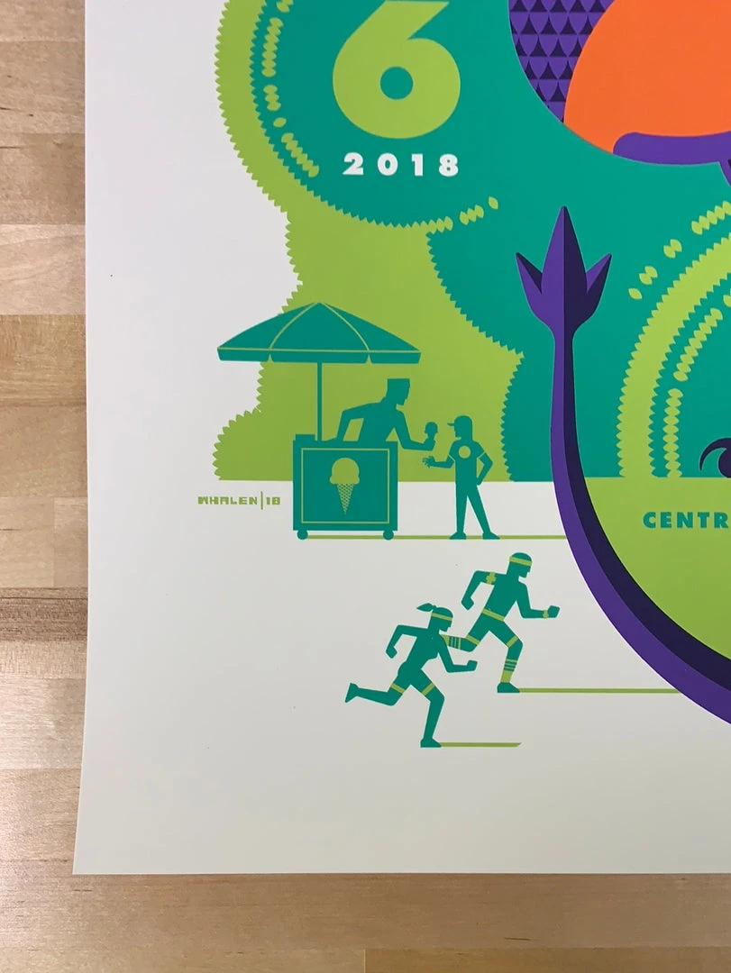 Gig Posters Trey Anastasio - 2018 Tom Whalen Poster New York City, NY 8 Gig Posters Trey Anastasio - 2018 Tom Whalen Poster New York City, NY