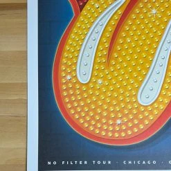 Sold Out Posters Rolling Stones - 2019 Poster Chicago, IL No Filter Tour Soldier Field 6/21 13 Sold Out Posters Rolling Stones - 2019 Poster Chicago, IL No Filter Tour Soldier Field 6/21