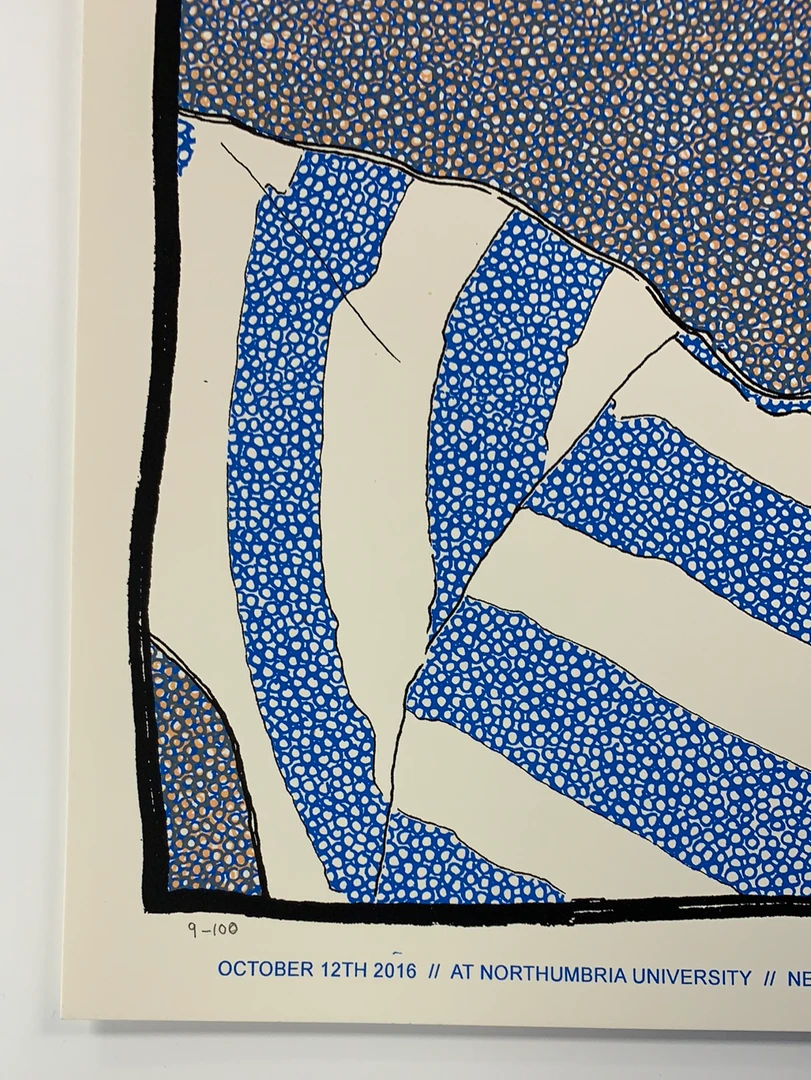 Gig Posters Swans - 2016 Fugscreens Studios Poster Newcastle, UK Northumbria 8 Gig Posters Swans - 2016 Fugscreens Studios Poster Newcastle, UK Northumbria