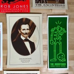 Rob Jones Handbill Collection - Hand Bill Poster Raconteurs Art Prints