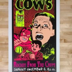 TAZ Cows - 1992 T.A.Z. Poster Los Angeles, CA Roxy 1st Ed Gig Posters