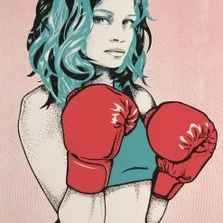 Kings Of Leon - 2017 Kate Crosgrove Poster Houston, TX Boxer Boxing 7 Kings Of Leon - 2017 Kate Crosgrove Poster Houston, TX Boxer Boxing