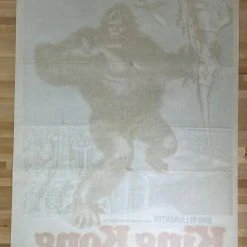 Sold Out Posters Movie/TV Posters King Kong - 1967 Promo Movie Poster Original Vintage Pakistan