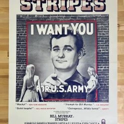 Sold Out Posters Stripes - 1981 Bill Murray Movie Poster Original Vintage 19x25 Movie/TV Posters