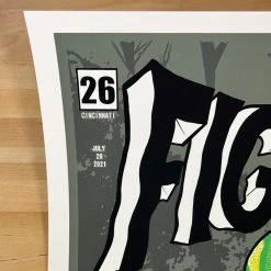 Foo Fighters - 2021 Brian Methe Poster Cincinnati, OH Gig Posters
