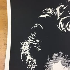 Gig Posters The Icon (Bob Dylan) - 2011 Joshua Budich Poster Art Print