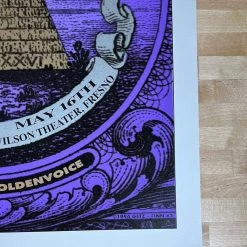 Gig Posters Anthrax - 1994 Matt Getz Poster Hollywood, Fresno, CA 12 Gig Posters Anthrax - 1994 Matt Getz Poster Hollywood, Fresno, CA