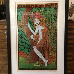 Widespread Panic - 2016 Chuck Sperry Poster Savannah Rose Shimmer #1 FRAMED