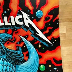 Gig Posters Metallica - 2022 Pitchgrim Poster Santiago, Chile