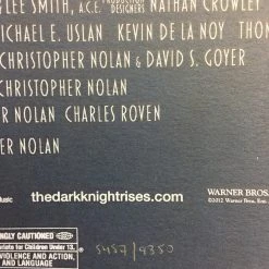 The Dark Knight Rises - 2012 Olly Moss Poster San Diego, CA Comic-Con Movie/TV Posters 17 The Dark Knight Rises - 2012 Olly Moss Poster San Diego, CA Comic-Con Movie/TV Posters
