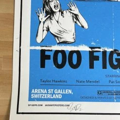 Foo Fighters - 2015 Sepr Poster St Gallen, CH Switzerland Gig Posters