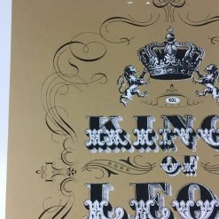 Sold Out Posters Kings Of Leon - 2010 Kilroe Ibanez Bonnaroo Poster Music Festival