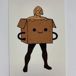 Art Prints Puppy Boxo - 2020 Mike Mitchell Poster Print SUPERs