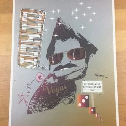 Gig Posters Phish - 2000 Jager Kemp Poster Las Vegas, NV Thomas And Mack Center