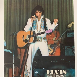 Sold Out Posters Gig Posters Elvis - 1977 Rick Henson Original Poster Austin, Texas 3/28/1977
