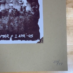 Colorado Yonder Mountain String Band - 2005 Table 2 Press Poster Boulder, CO Theater 12 Colorado Yonder Mountain String Band - 2005 Table 2 Press Poster Boulder, CO Theater