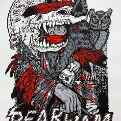 Ames Brothers Pearl Jam - 2014 Ames Design Poster Tulsa, OK BOK Center S/N