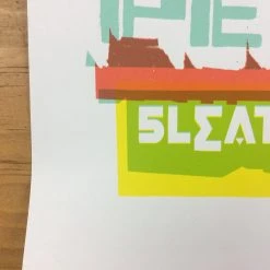 Ames Brothers Pearl Jam - 2003 Ames Design Poster Hershey, PA Hershey Park Stadium