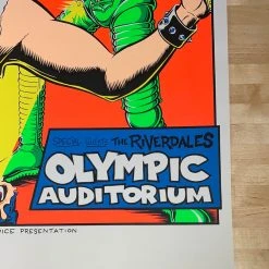 Gig Posters Green Day - 1995 Chris Coop Poster Los Angeles, CA 1st Olympic Auditorium