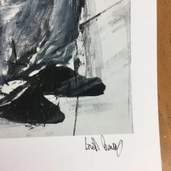 Art Prints (Unknown) Waiter - Brett Amory Poster Limited Edition Art Print S/N