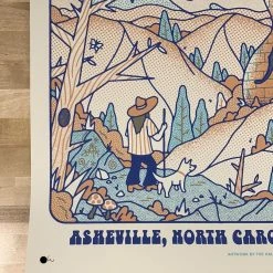 Gig Posters Widespread Panic - 2021 The Half And Half Poster Asheville, NC S/N