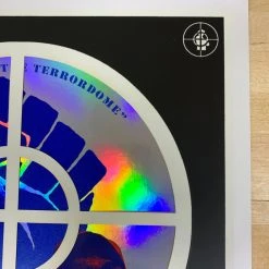 Public Enemy Variant - 2020 Emek Poster Foil NO Date The Terrordome GID