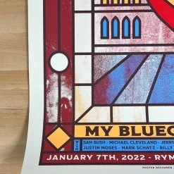 Friendly Arctic Bela Fleck Billy Strings - 2021 Poster Nashville, TN Ryman Auditorium Gig Posters