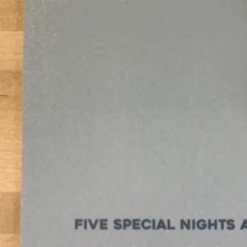 Sold Out Posters Nathaniel Rateliff & The Night Sweats - 2020 Poster Red Rocks Morrison, CO