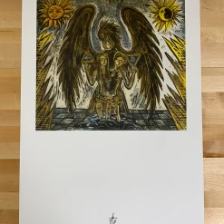 Gig Posters The Smashing Pumpkins - 2000 Vasily Kafanov Lithograph Machina Poster