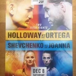 Sold Out Posters UFC 231 2018 Poster Holloway Vs Ortega & Shevchenko Vs Joanna 6 Sold Out Posters UFC 231 2018 Poster Holloway Vs Ortega & Shevchenko Vs Joanna