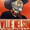 Willie Nelson - 2010 Hatch Show Print 6/19 Poster Stuttgart, Deutschland Gig Posters