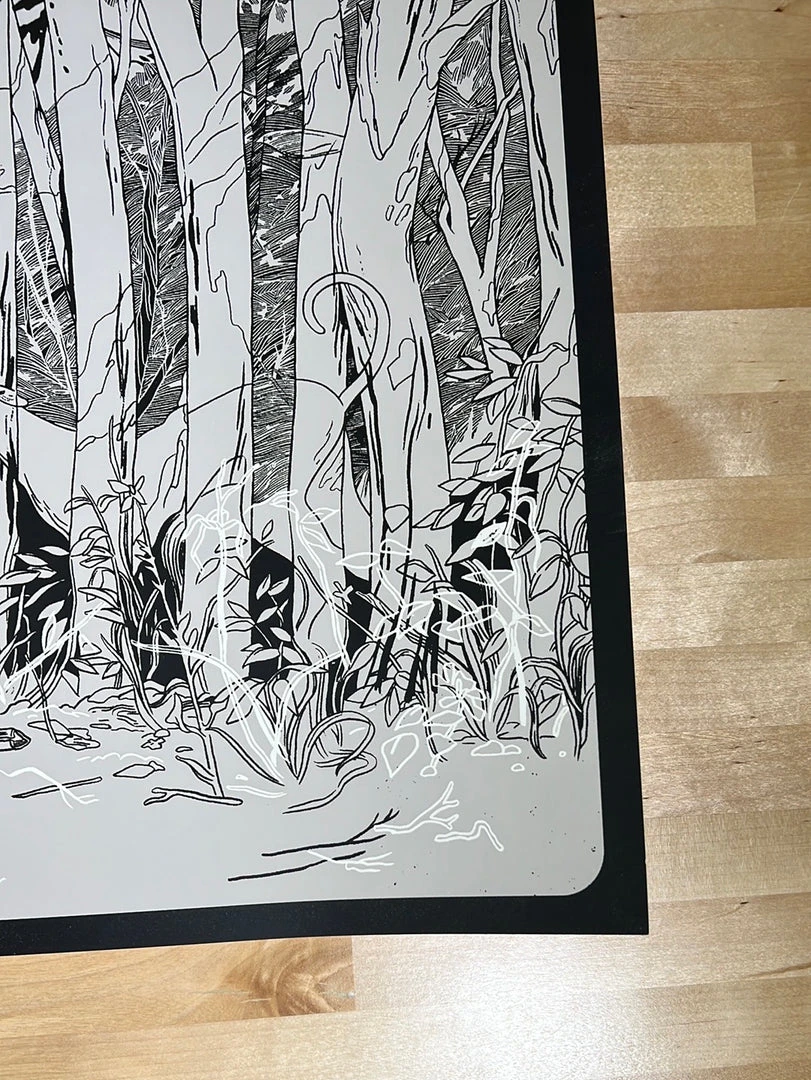 Gig Posters Ray Lamontagne - 2019 Yin Shian Ng Poster Philadelphia, PA 7 Gig Posters Ray Lamontagne - 2019 Yin Shian Ng Poster Philadelphia, PA