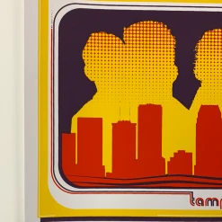 Gig Posters Kings Of Leon - 2017 Jason Malmberg Poster Tampa, FL Midflorida Credit