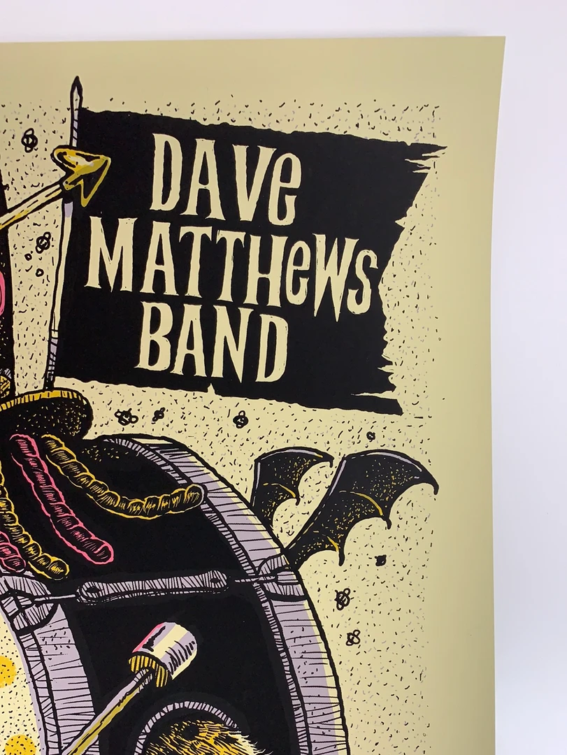 Dave Matthews Band - 2015 Methane Poster Des Moines, IA Wells Fargo Gig Posters 6 Dave Matthews Band - 2015 Methane Poster Des Moines, IA Wells Fargo Gig Posters