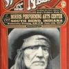 Gig Posters Willie Nelson - 2017 Mattole River Studios Poster South Bend, Indiana