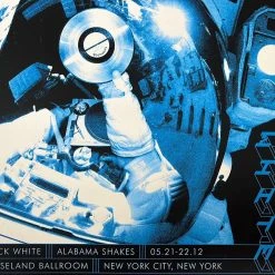Jack White - 2012 Rob Jones Poster New York City Roseland Ballroom Gig Posters