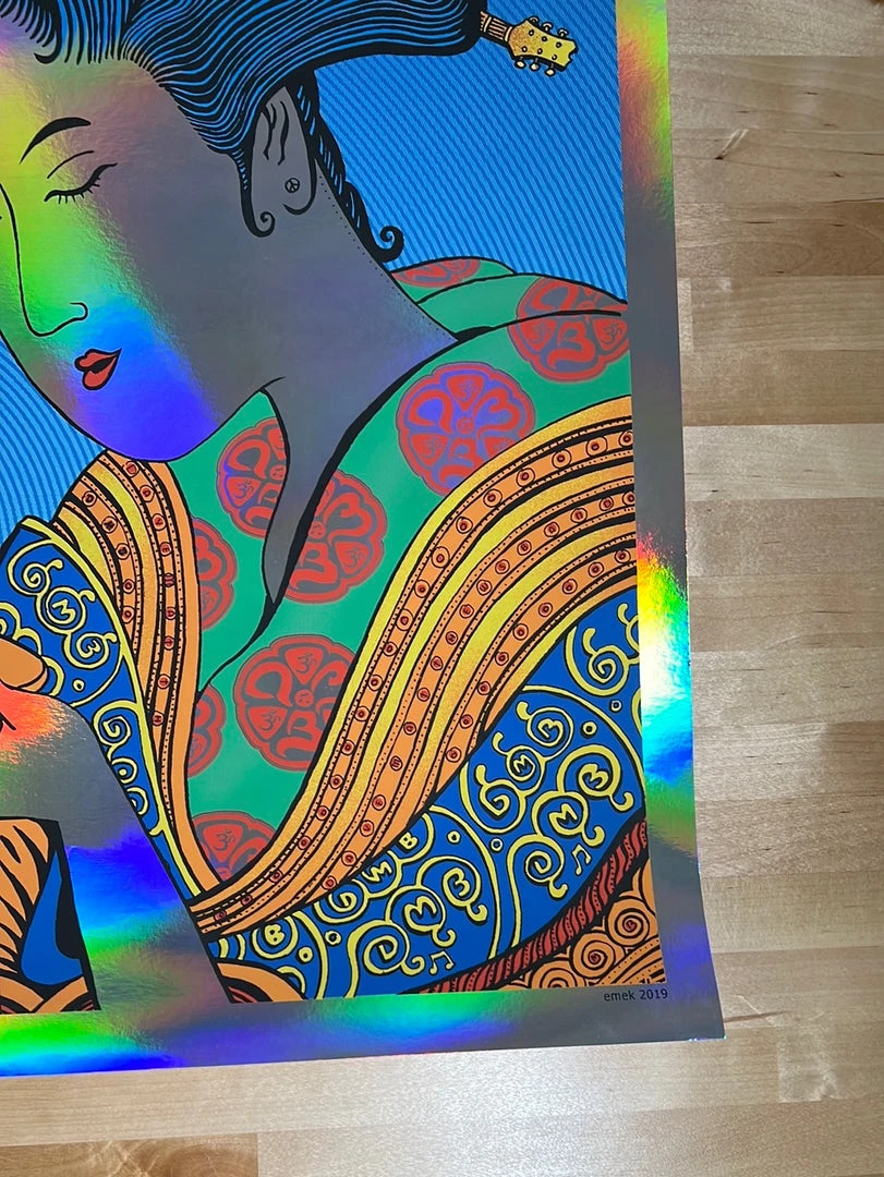 Dave Matthews Band - 2004 EMEK Poster Hershey Park Stadium PA FOIL 6 Dave Matthews Band - 2004 EMEK Poster Hershey Park Stadium PA FOIL