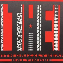 Gig Posters TV On The Radio - 2006 Cernoch Poster Baltimore, MD Sonar