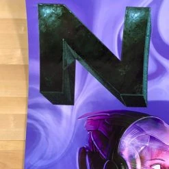 Nine Inch Nails - 2018 Julian Lasne Poster Prague, Czech Republic