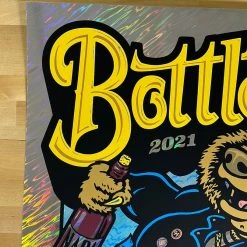 Foil Posters BottleRock Festival - 2021 Ames Brothers Poster Napa, CA FOIL