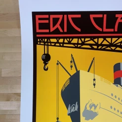 Eric Clapton - 2011 Ron Donovan Firehouse Poster World Tour (#3)