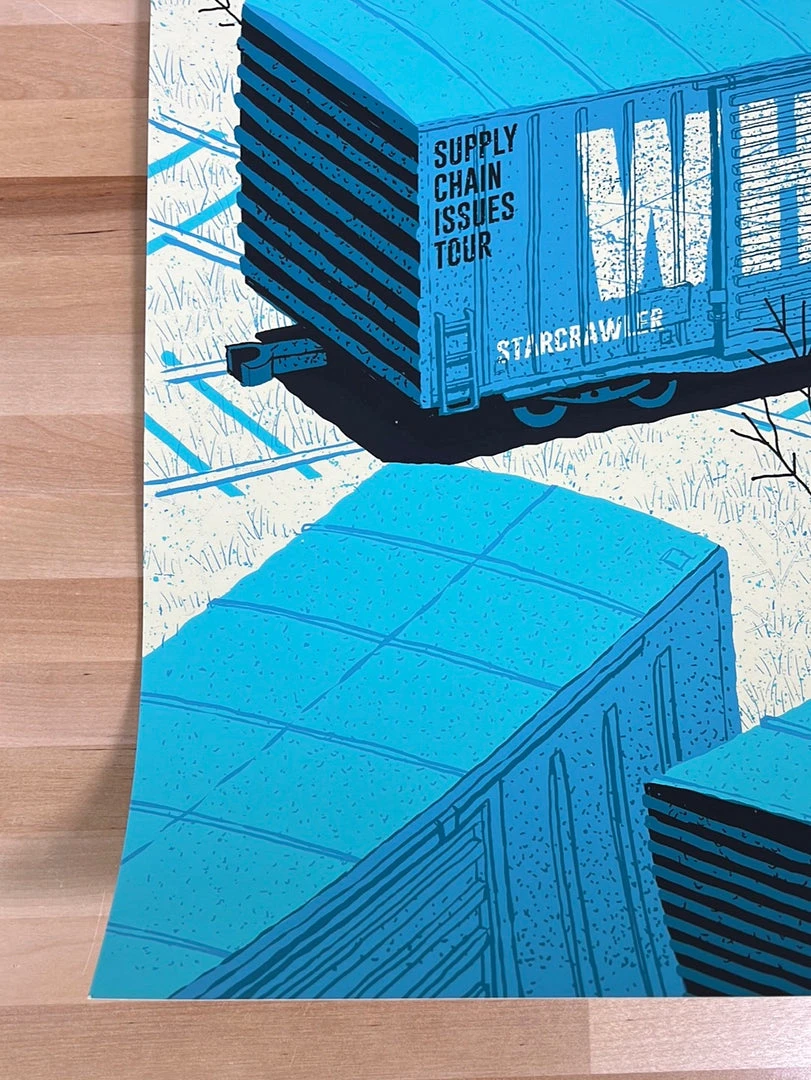 Jack White - 2022 Methane Studios Poster Atlanta, GA N1 Gig Posters 8 Jack White - 2022 Methane Studios Poster Atlanta, GA N1 Gig Posters